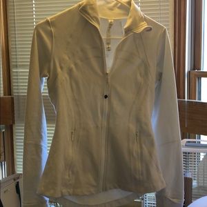 Lululemon white define jacket